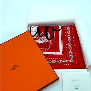 Hermès Ex-Libris Silk Twill Scarf Carre Club